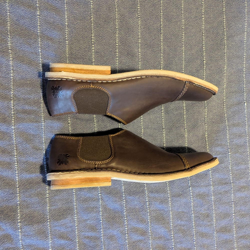 Ryan Rowe Brown Men's Loafers, 10.5 - Picture 6 of 11